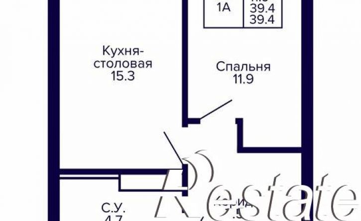 1-комн квартира в новом доме улица Карла Маркса, 96 к3,  д. 96 к3