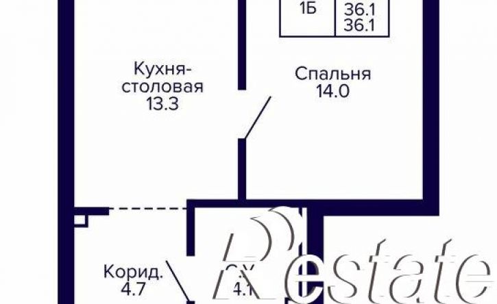 1-комн квартира в новом доме улица Карла Маркса, 96 к3,  д. 96 к3